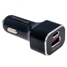 Зарядное устройство Grand-X CH-29 PD 3.0, Quick Charge QС3.0, 1 TypeC, 1 USB (CH-29) - Фото