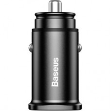 Зарядний пристрій Baseus Square metal A+A 30 W Black (CCALL-DS01) - Фото