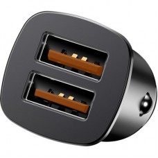 Зарядний пристрій Baseus Square metal A+A 30 W Black (CCALL-DS01) - Фото