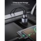 Зарядний пристрій Ugreen CD213 36 W 2xUSB QC 3.0 3 A Car Charger (Dark Blue) (10144)