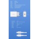 Зарядний пристрій Ugreen CD137 Type-C PD 20 W Charger (White) (60450)