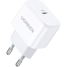 Зарядний пристрій Ugreen CD241 Mini PD 20 W Fast Charger (White) (10220) - Фото