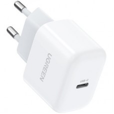Зарядний пристрій Ugreen CD241 Mini PD 20 W Fast Charger (White) (10220) - Фото