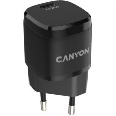 Зарядний пристрій Canyon PD 20 W black (CNE-CHA20B05) - Фото
