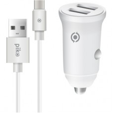 Зарядний пристрій Piko CC-312 (2USB3,1A) + USB-C cable (1283126538803) - Фото