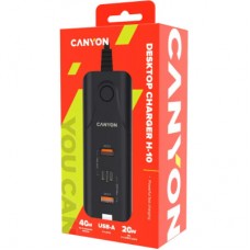 Зарядний пристрій Canyon H-10 Wall charger (CNE-CHA10B) - Фото