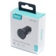 Зарядний пристрій Choetech car 2xUSB-A 36W QC black (C0051-BK)