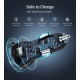 Зарядний пристрій Choetech car 2xUSB-C 40 W PD black (TC0008-BK)