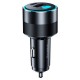 Зарядний пристрій Choetech car 2xUSB-C+USB-A 130W QC 3.0/PD/PPS black (TC0011-BK)