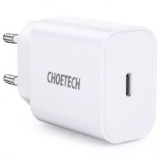 Зарядний пристрій Choetech USB-С 20W PD/QC (Q5004-EU-WH) - Фото