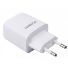 Зарядное устройство Maxxter USB + cable USB-C to Lighting (PD 20W) (WC-PD-CtL-01) - Фото