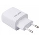 Зарядное устройство Maxxter USB + cable USB-C to Lighting (PD 20W) (WC-PD-CtL-01)