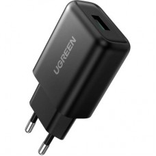 Зарядний пристрій Ugreen CD122 18 W USB QC 3.0 Charger (Black) (70273) - Фото