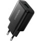 Зарядний пристрій Ugreen CD122 18 W USB QC 3.0 Charger (Black) (70273)