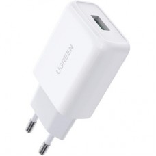 Зарядний пристрій Ugreen CD122 18 W USB QC 3.0 Charger (White) (10133) - Фото