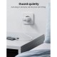 Зарядний пристрій Ugreen CD122 18 W USB QC 3.0 Charger (White) (10133)