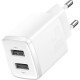 Зарядное устройство Baseus Compact Charger 2U White (CCXJ010202) Зарядное устройство Baseus Compact Charger 2U White (CCXJ010202)