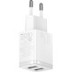 Зарядное устройство Baseus Compact Charger 2U White (CCXJ010202) Зарядное устройство Baseus Compact Charger 2U White (CCXJ010202)