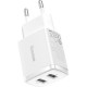 Зарядное устройство Baseus Compact Charger 2U White (CCXJ010202) Зарядное устройство Baseus Compact Charger 2U White (CCXJ010202)
