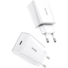 Зарядний пристрій Baseus Speed Mini Quick Charger White (CCFS-SN02) - Фото