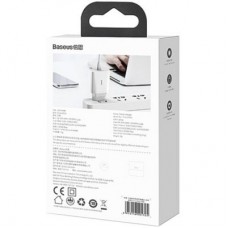 Зарядний пристрій Baseus Speed Mini Quick Charger White (CCFS-SN02) - Фото