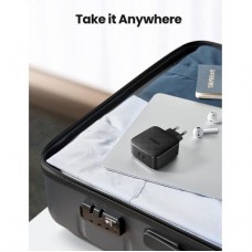 Зарядний пристрій Ugreen CD216 66 W 2xType-C PD Charger (Black) (70867) - Фото