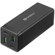 Зарядний пристрій Sandberg 4in1 2xUSB-C 2xUSB PD 65 W QC 3.0 20 W (441-45) - Фото