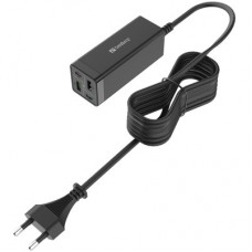 Зарядний пристрій Sandberg 4in1 2xUSB-C 2xUSB PD 65 W QC 3.0 20 W (441-45) - Фото