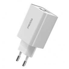 Зарядний пристрій Proda PD-A28i 2хUSB 2.4 A + USB Lithtning 1.0m (PD-A28i-WH) - Фото