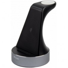 Зарядний пристрій Verbatim 2in1 Apple Watch and iPhone Charging Stand (49555) - Фото