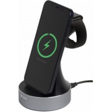 Зарядний пристрій Verbatim 2in1 Apple Watch and iPhone Charging Stand (49555) - Фото