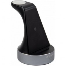 Зарядний пристрій Verbatim 2in1 Apple Watch and iPhone Charging Stand (49555) - Фото