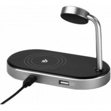 Зарядний пристрій Verbatim 3in1 Apple Watch and iPhone Charging Stand (49556) - Фото