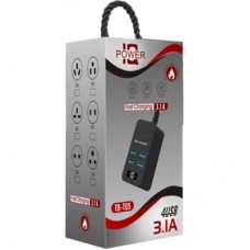 Зарядное устройство Voltronic TВ-Т05, 4*USB Black (ТВ-Т05-Black)