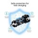Зарядний пристрій Choetech USB-C+USB-A 60 W QC 3.0/PD/PPS black (TC0014-BK)
