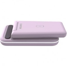 Зарядний пристрій Canyon WS-304 Foldable 3in1 Wireless charger Iced Pink (CNS-WCS304IP) - Фото
