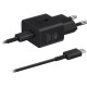 Зарядний пристрій Samsung 25W Power Adapter (w C to Cable) Black (EP-T2510XBEGEU)