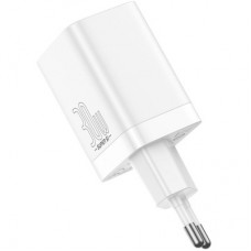 Зарядний пристрій Baseus Super Si Pro C+U 30 W (CCSUPP-E02) white (948117) - Фото