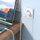 Зарядний пристрій BOROFONE BA68A Glacier USB + cable USB to USB-C 10.5 W White (6974443385731)
