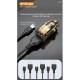 Зарядний пристрій XO CC49 2 USB 2.4 A (Black/Brown) (XO-CC49) Зарядний пристрій XO CC49 2 USB 2.4 A (Black/Brown) (XO-CC49)