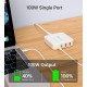 Зарядний пристрій Choetech GaN 2 USB-A/2 USB-C 100W QC 3.0/PD/PPS (PD8008-EU-WH)