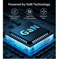 Зарядний пристрій Choetech GaN 2 USB-A/2 USB-C 100W QC 3.0/PD/PPS (PD8008-EU-WH) - Фото