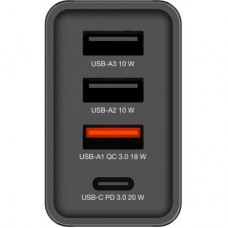 Зарядний пристрій Verbatim USB 30 W PD3.0 4-ports black (49700) - Фото
