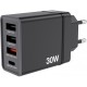 Зарядное устройство Verbatim USB 30W PD3.0 4-ports black (49700)