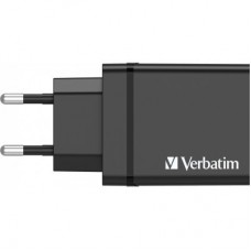 Зарядний пристрій Verbatim USB 30 W PD3.0 4-ports black (49700) - Фото