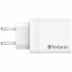 Зарядний пристрій Verbatim USB 30 W PD3.0 4-ports white (49701) Зарядний пристрій Verbatim USB 30 W PD3.0 4-ports white (49701)