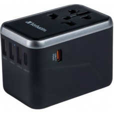 Зарядний пристрій Verbatim UTA-04 PD61W (3xUSB-A/2xUSB-C) (49546) - Фото