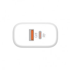 Зарядное устройство ColorWay Power Delivery Port PPS USB (Type-C PD+ USB QC3.0) (45W) white (CW-CHS042PD-WT) - Фото