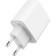 Зарядний пристрій Gembird USB-A + Type-C (PD20W + QC 3.0 18 W) white (TA-UC-PDQC20-01-W)