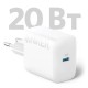Зарядний пристрій Anker PowerPort 312 — 20 W USB-C White (A2347G21)